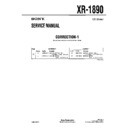 Sony XR-1890 (serv.man3) Service Manual