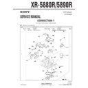 Sony XR-5880R, XR-5890R (serv.man2) Service Manual