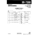 Sony XR-7300 (serv.man4) Service Manual