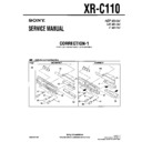 Sony XR-C110 (serv.man5) Service Manual