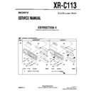 Sony XR-C113 (serv.man2) Service Manual