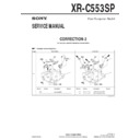 Sony XR-C553SP (serv.man3) Service Manual