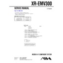 Sony XR-EMV300 Service Manual