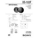 xs-102f service manual