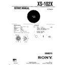 xs-102x service manual