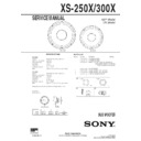 Sony Xs 250x Service Manual Free Download