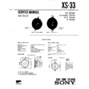 xs-33 service manual