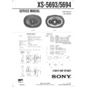 xs-5693 service manual