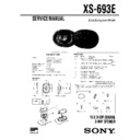 Sony XS-693E Service Manual
