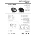 Sony XS-GTX1212L Service Manual