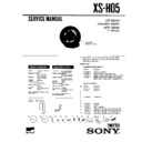xs-h05 (serv.man3) service manual