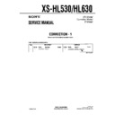 Sony XS-HL530 (serv.man2) Service Manual