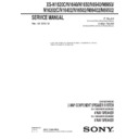Sony XS-N16202C Service Manual