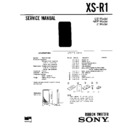 xs-r1 (serv.man2) service manual