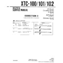 xtc-100, xtc-101, xtc-102 (serv.man4) service manual