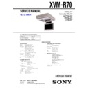 xvm-r70 service manual