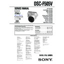 Sony DSC-F505V (serv.man2) Service Manual