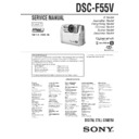 Sony DSC-F55V (serv.man2) Service Manual