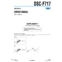 Sony DSC-F717 (serv.man6) Service Manual