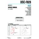 Sony DSC-F828 (serv.man11) Service Manual