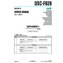 Sony DSC-F828 (serv.man5) Service Manual