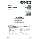 Sony DSC-F828 (serv.man8) Service Manual
