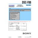 Sony DSC-F88 (serv.man4) Service Manual