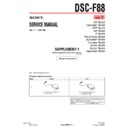 Sony DSC-F88 (serv.man5) Service Manual