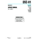 dsc-h1 (serv.man10) service manual