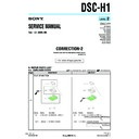 Sony DSC-H1 (serv.man13) Service Manual