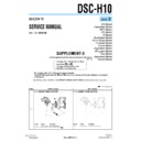 Sony DSC-H10 (serv.man8) Service Manual
