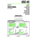 Sony DSC-H2 (serv.man14) Service Manual