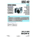 Sony DSC-H2 (serv.man2) Service Manual