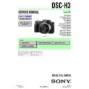 dsc-h3 service manual