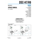 dsc-h7, dsc-h9 (serv.man8) service manual