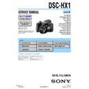 dsc-hx1 (serv.man2) service manual