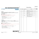 Sony DSC-HX20V, DSC-HX30, DSC-HX30V Service Manual
