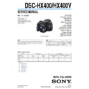 Sony DSC-HX400, DSC-HX400V Service Manual