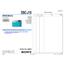 Sony DSC-J10 Service Manual