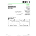 Sony DSC-L1 (serv.man8) Service Manual