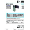 dsc-m1 (serv.man2) service manual