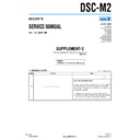 Sony DSC-M2 (serv.man7) Service Manual