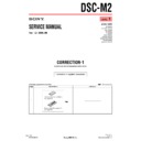 Sony DSC-M2 (serv.man9) Service Manual