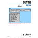 Sony DSC-N2 (serv.man14) Service Manual