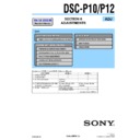 dsc-p10, dsc-p12 (serv.man4) service manual