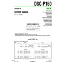 Sony DSC-P150 (serv.man9) Service Manual