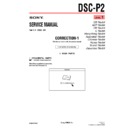 Sony DSC-P2 (serv.man7) Service Manual