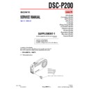 dsc-p200 (serv.man5) service manual