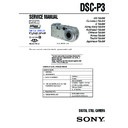 Sony DSC-P3 Service Manual