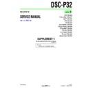 dsc-p32 (serv.man7) service manual